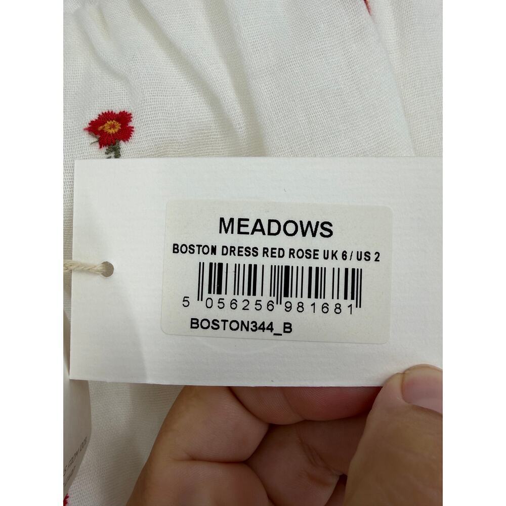 MEADOWS BOSTON DRESS - RED ROSE - Picture 11 of 12